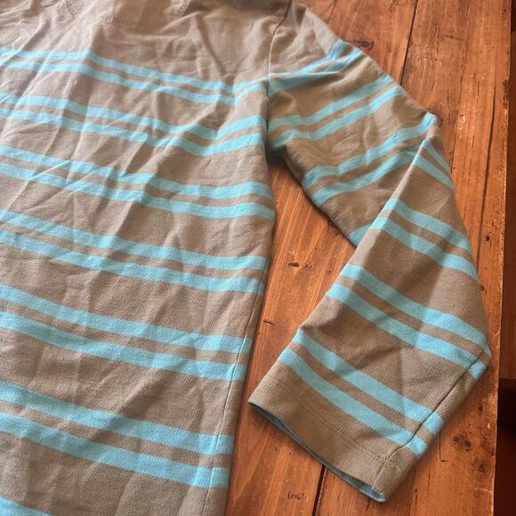 LL Bean Men’s Rugby Henley Pullover Hooded Shirt Size XL Lakewashed Preppy - Picture 11 of 13